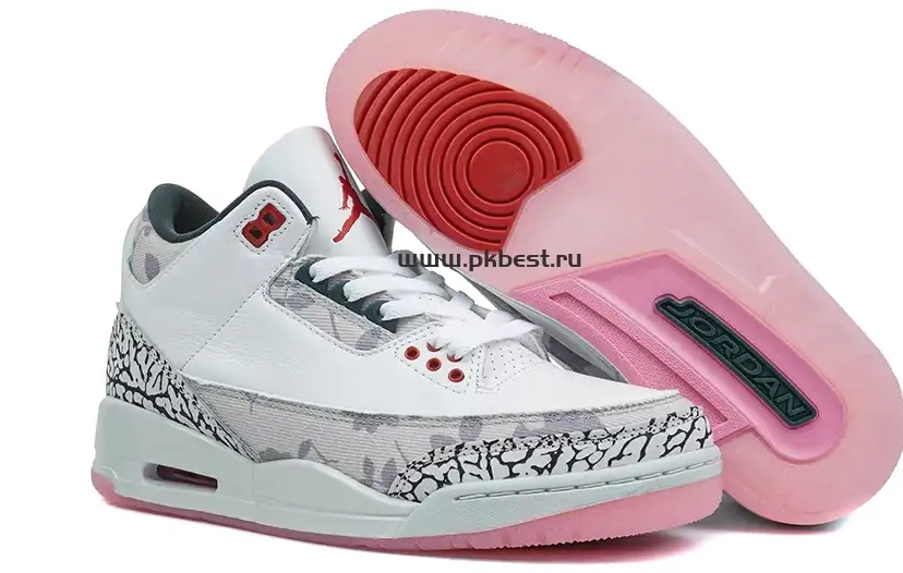 Rice GOD Wings READY PK Jordan MATERIALS 3 Jordan powder Air Retro ash RETAIL  TO SHIP 0505